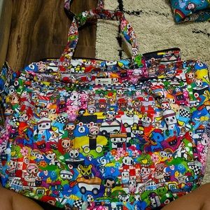 Jujube x Tokidoki Super Be with carrying strap